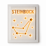 Silikonform - Steinbock Laternen Seitenteil