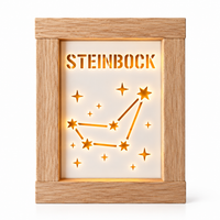 Silikonform - Steinbock Laternen Seitenteil