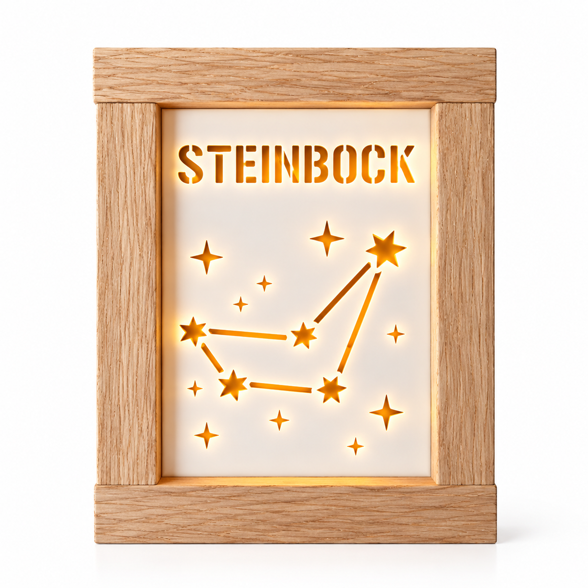 Silikonform - Steinbock Laternen Seitenteil
