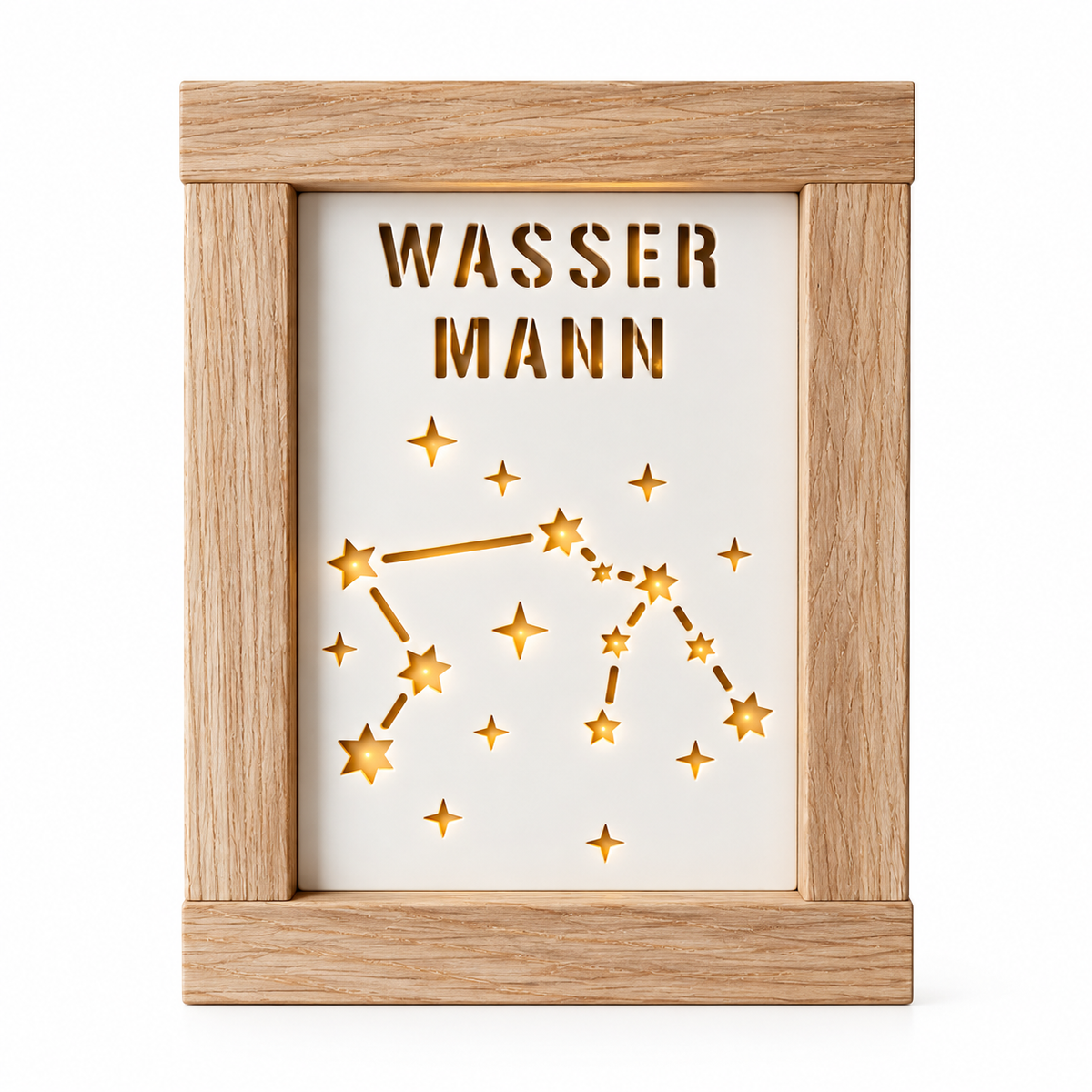 Silikonform - Wassermann Laternen Seitenteil