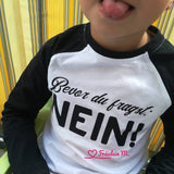 Bevor du fragst: NEIN Plotterdatei idee zum Plotten Nein sagen lernen und zeigen DIY