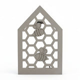Bienenhaus Silikonform Bienen aus Beton gegossen