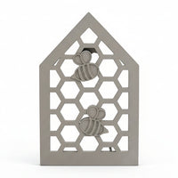 Bienenhaus Silikonform Bienen aus Beton gegossen