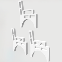 Laserdatei zum Downloaden Bank 3D