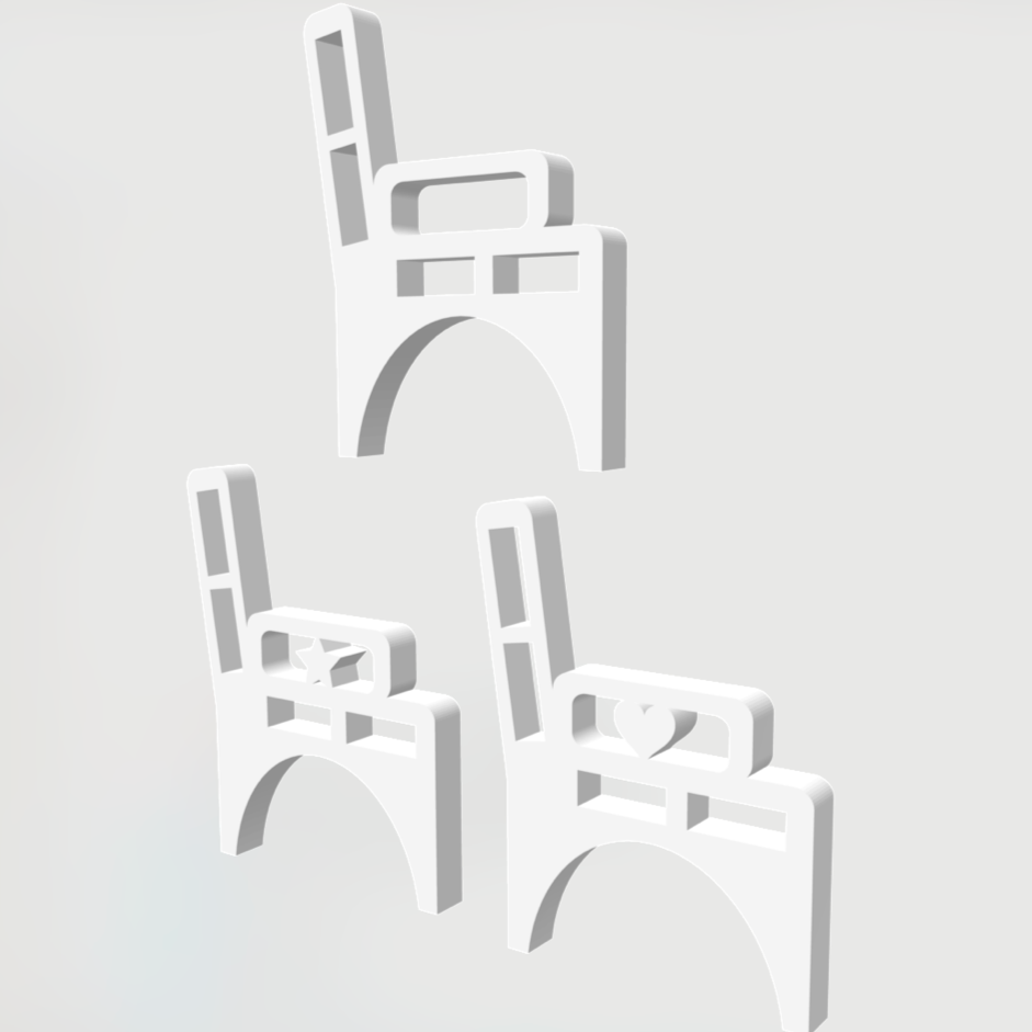 Laserdatei zum Downloaden Bank 3D