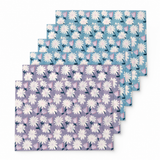 Blüten Transparentpapier A4 – 6 Bögen | 180 g/m² | Easy-Sticks