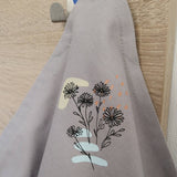 Blumen Plotterdatei Idee zum kaufen und downloaden DIY Handtuch Küche