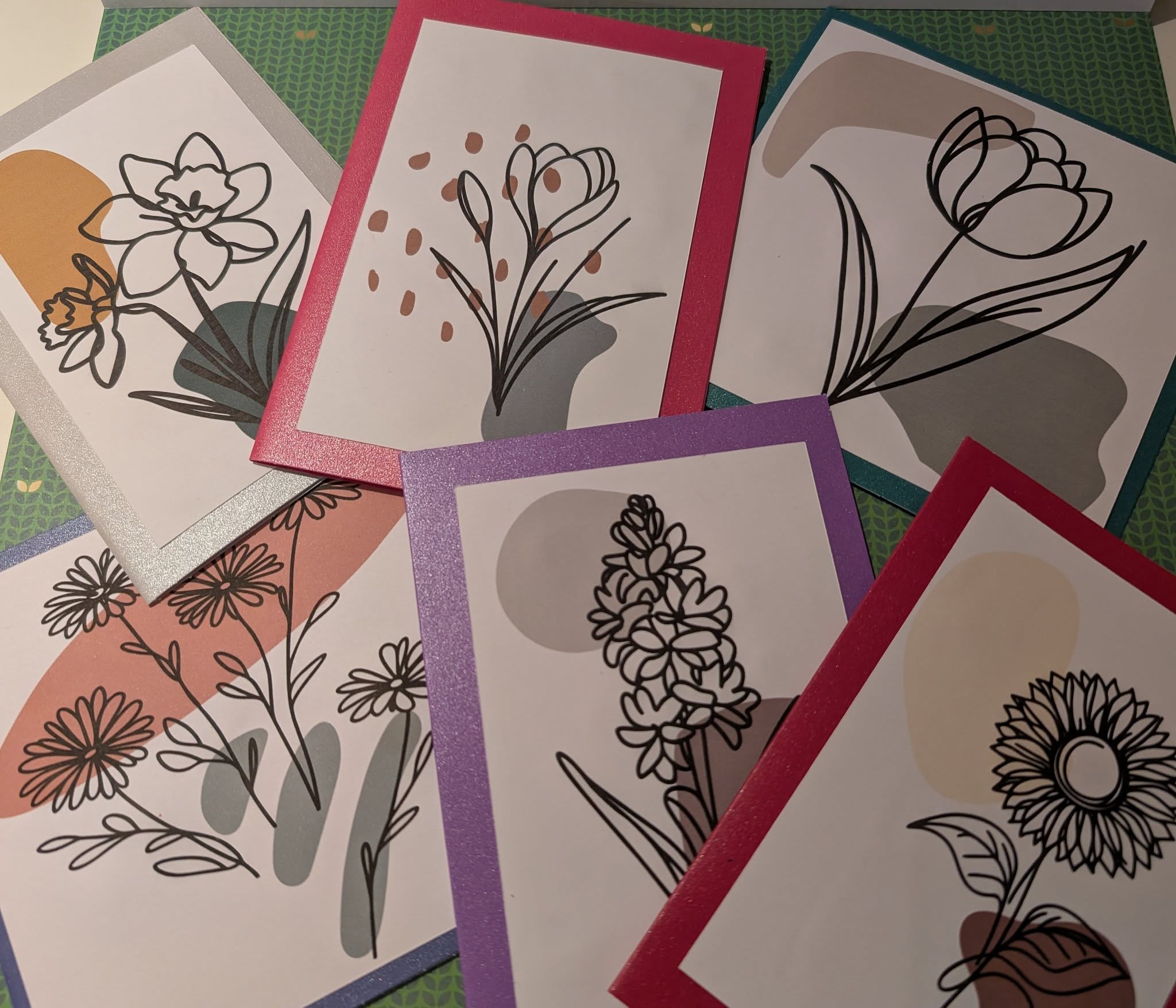 Blumen Plotterdatei Idee zum kaufen und downloaden Karten