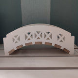 Brücke Silikonform – 3D DIY Gießform für Grachtenhaus-Deko | Easy-Sticks