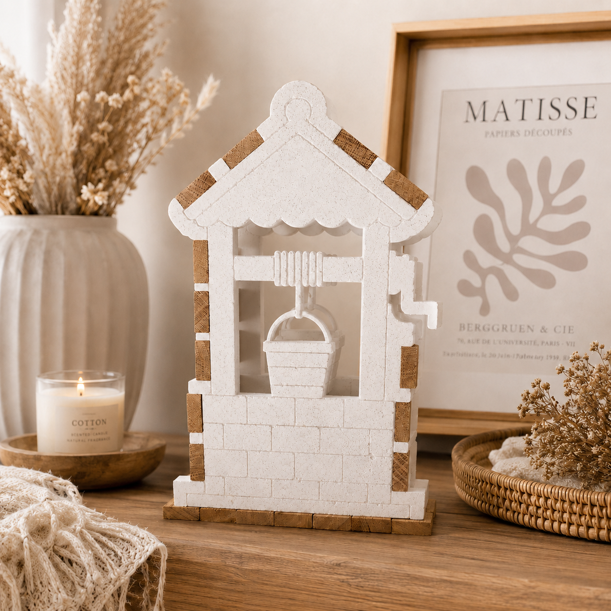 Silikonform Brunnen – 3D Brunnen basteln mit Easy-Sticks Minis