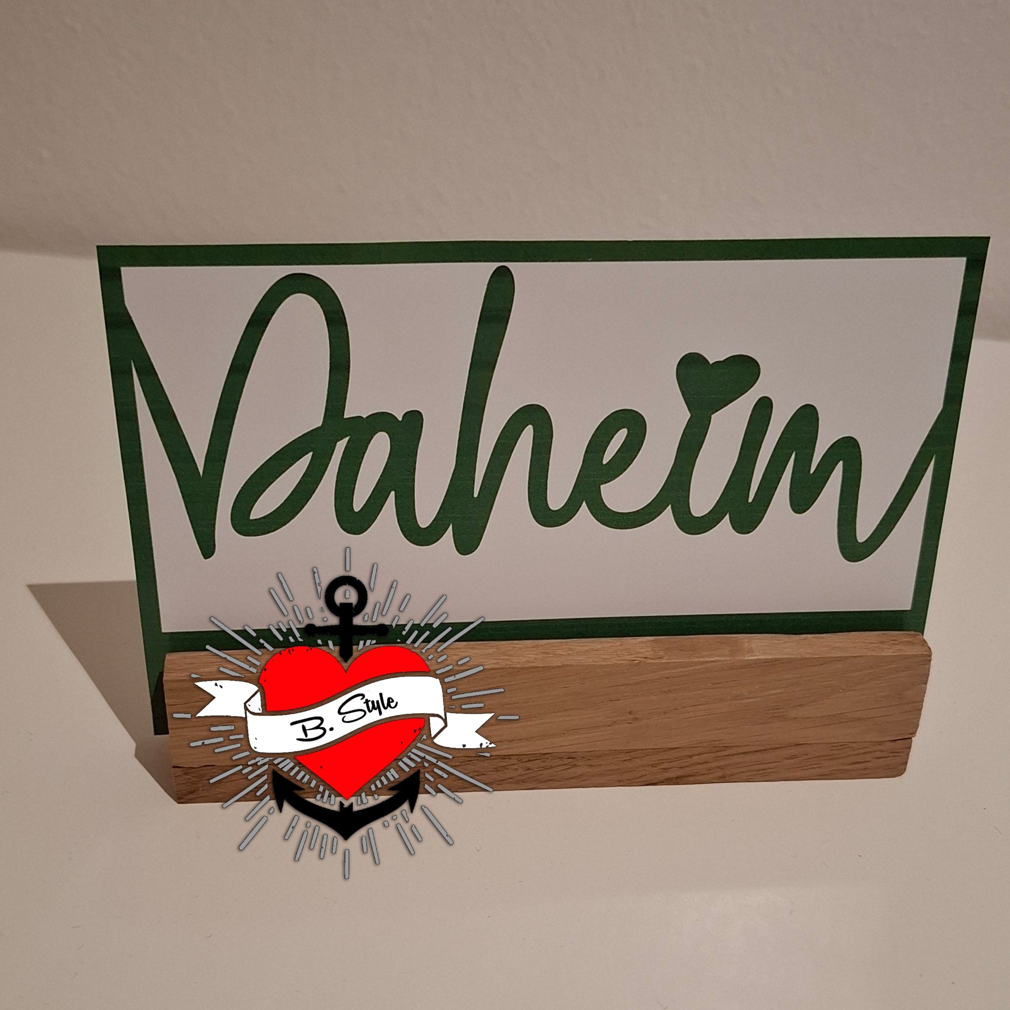 3D/ Plotter- / Laserdatei - Zuhause, Willkommen, Moin, Ankerplatz, Liebe, Zuhause, Freunde, Familie, Glück, Heimathafen im Rahmen Bundle (Digitaldownload)