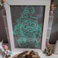Captain of my heart plotterdatei plotter idee Geschenkidee liebe Kapitän