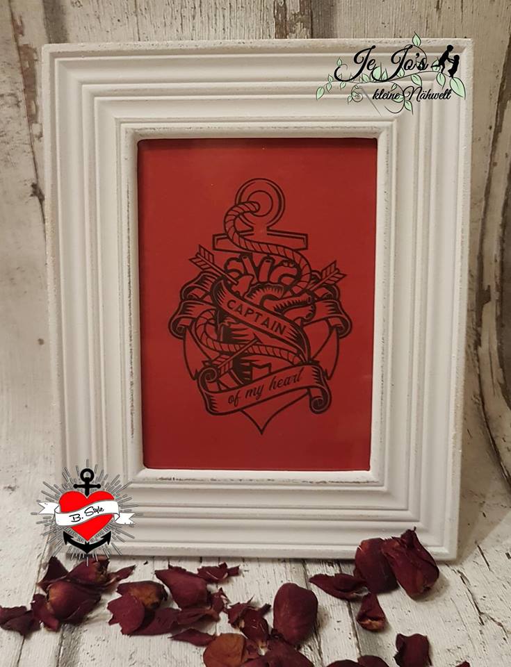 Captain of my heart plotterdatei plotter idee Geschenkidee liebe Kapitän