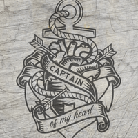 Captain of my heart plotterdatei plotter idee Geschenkidee liebe Kapitän