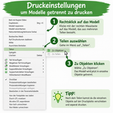 3D-Druckdatei – Fenster Gnome, Wichtel Laterne Seitenteil (STL + 3MF)