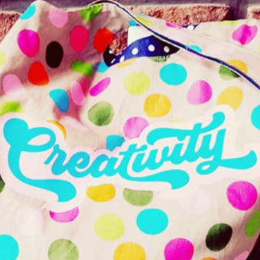 Creativity Plotterdatei auf Tasche
