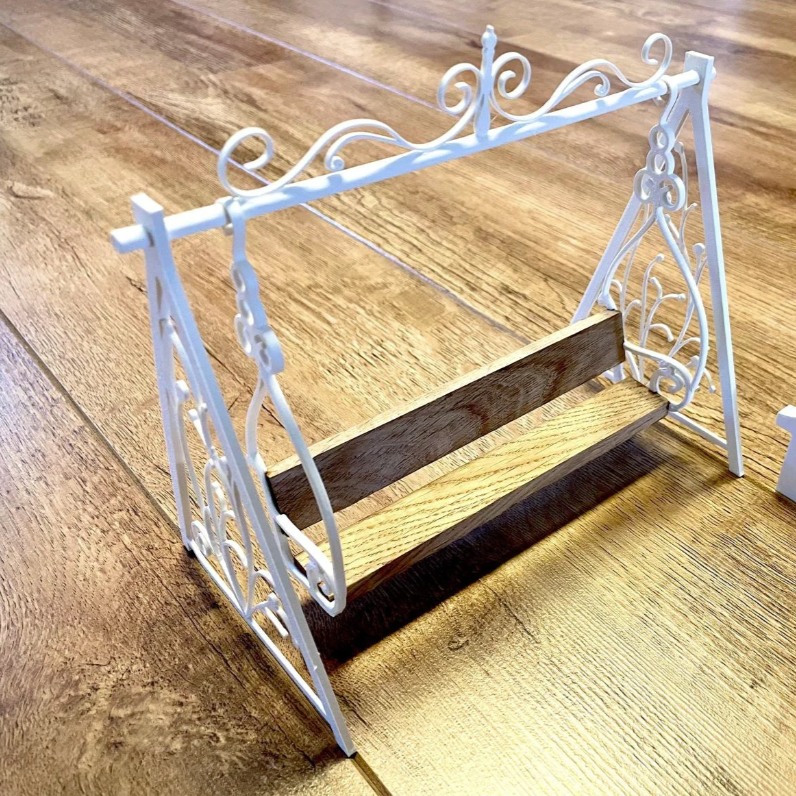 Vintage Gardenswing 10 - 3D Druck Datei Für Elegante Bänke, Einfaches Drucken & Basteln