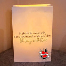 Lade das Bild in den Galerie-Viewer, Natürlich weiss ich, dass ich manchmal doof bin. Ich bin ja nicht blöd - Plotterdatei

