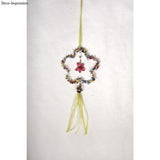 Draht Blume, 7,5cm ø SB-Btl 3Stück