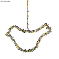 Draht Vogel 12,3x8cm, SB-Btl 2Stück