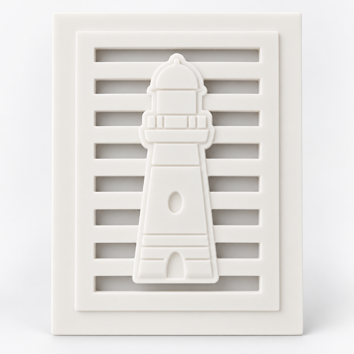 3D-Druckdatei – Leuchtturm Laterne Seitenteil (STL + 3MF)