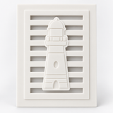 3D-Druckdatei – Leuchtturm Laterne Seitenteil (STL + 3MF)