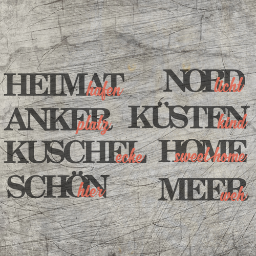Plotterdatei Laserdatei Heimat hafen Nord licht Anker platz Küsten kind Kuschelecke Home swwethome Schön ier Meer weh