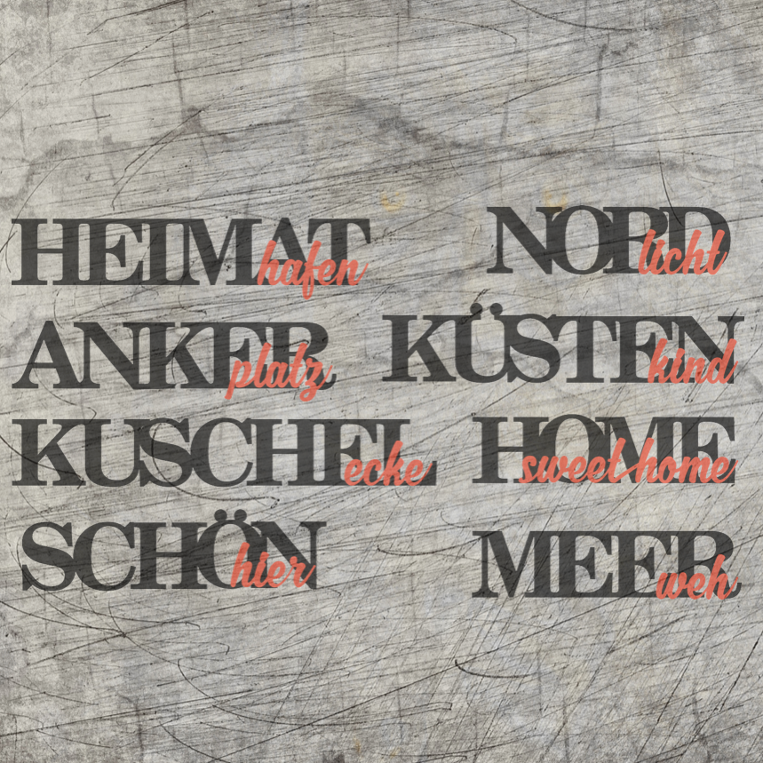 Plotterdatei Laserdatei Heimat hafen Nord licht Anker platz Küsten kind Kuschelecke Home swwethome Schön ier Meer weh