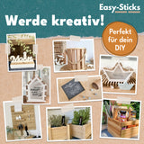 Werde kreativ und erstelle deine eigene Deko: Blumentop, Laterne, Spiel, Körbchen und vieles mehr