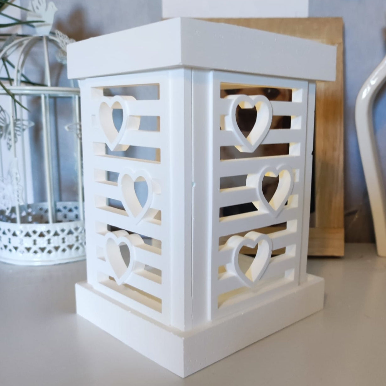 Easy-Sticks 2 in 1 Silikon Grundform für Laternenseiten gegossen