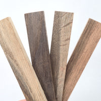 Easy-Sticks Brown Mix - Eiche 16cm lang Klötzchen dunkel hell Holz Hölzchen Bastelholz Bastelklötzchen