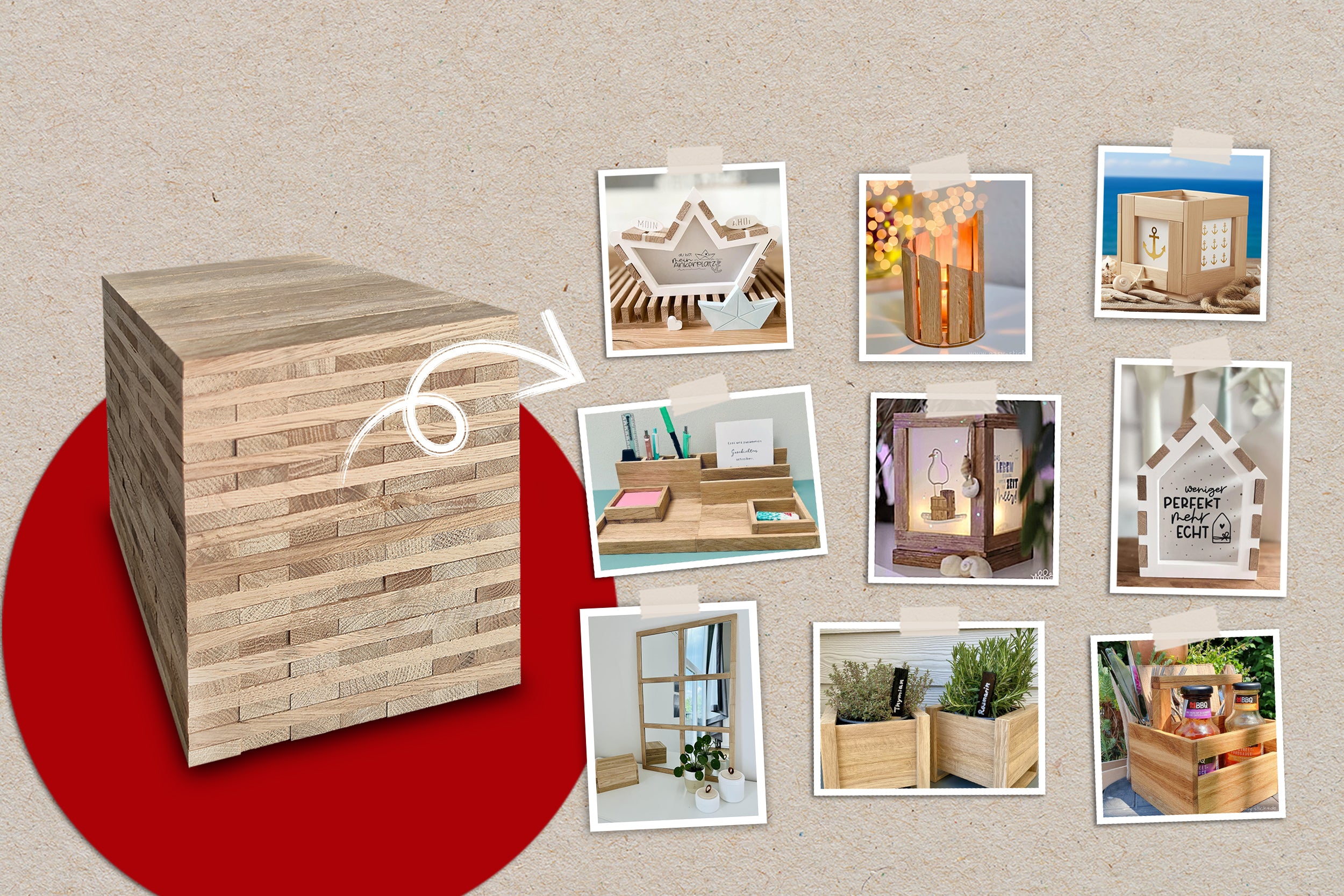 Easy-Sticks DIY - Basteln mit Holz