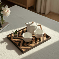 Easy-Sticks Dark und Easy-sticks 4.0 im Muster verleimt zuum Tablett