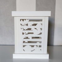 Easy-Sticks Silikon  Grundform für Laternen 16cm Laterne, gegossen und gebastelt mit Herbst Seiten