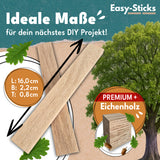 auch diese Easy-Sticks haben die Idealen Maße zum Basteln für dien DIY.