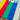 Bunte Acrylstäbe, 5 Stück - Rot, Grün, Blau, Gelb, Beige, UV-Beständig, Blickdicht, 8mm Stärke