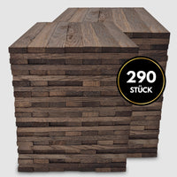Du erhältst 290 Stück Easy-Sticks in der Farbe Dark.