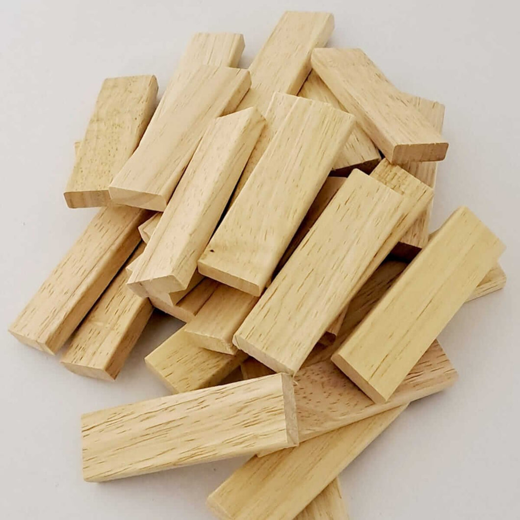 Bastelholz Easy-Sticks Klötzchen Basteln mit Holz DIY Idee aus Holz Anleitung