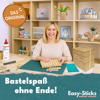 Bastalspass ohne Ende mit den Easy-Sticks.