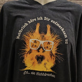 Natürlich höre ich dir aufmerksam zu, Oh ein Eichhörnchen Plotterdatei auf einem Shirt