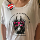 Natürlich höre ich dir aufmerksam zu, Oh ein Eichhörnchen Plotter Datei auf T-Shirt