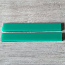 Lade das Bild in den Galerie-Viewer, Easy-Sticks Acryl Grün 6 Stück Für Kreative Projekte – UV-Beständig &amp; Blickdicht Kunststoffstäbe Basteln
