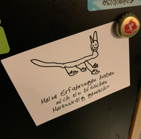Meine Erfahrungen haben mich ein bisschen Merkwürdig gemacht Plotterdatei plotterspruch