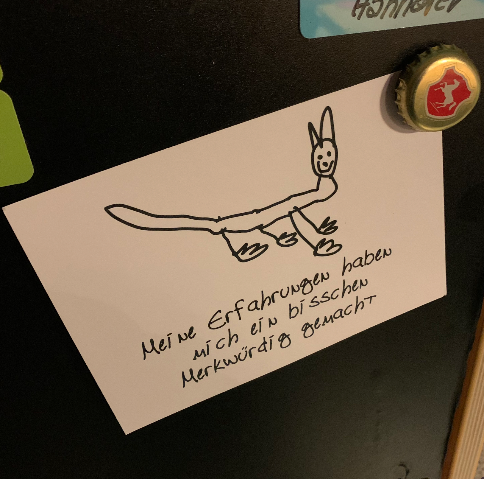 Meine Erfahrungen haben mich ein bisschen Merkwürdig gemacht Plotterdatei plotterspruch