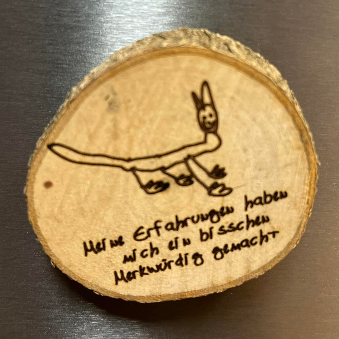 Meine Erfahrungen haben mich ein bisschen Merkwürdig gemacht Plotterdatei plotterspruch