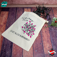 Stoffbeutel mit dem Spruch „Es ist alles in Ordnung...Ich bin ok...ES IST ALLES IN ORDNUNG“ von easy-sticks, ein praktisches Accessoire für den Alltag.