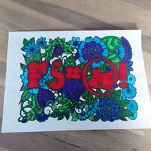 Lade das Bild in den Galerie-Viewer, Fj#@ Plotterdatei Plotteridee

