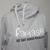 Fantasie ist gut gegen Realität Plotterdatei Plotter Spruch Downloaden plotteridee pullover