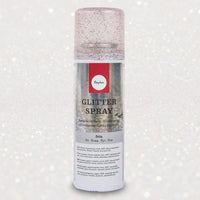 Rayher Glitterspray Fein in einer praktischen Spraydose, ideal für kreative Bastelprojekte in Gold oder Silber von Easy-Sticks.