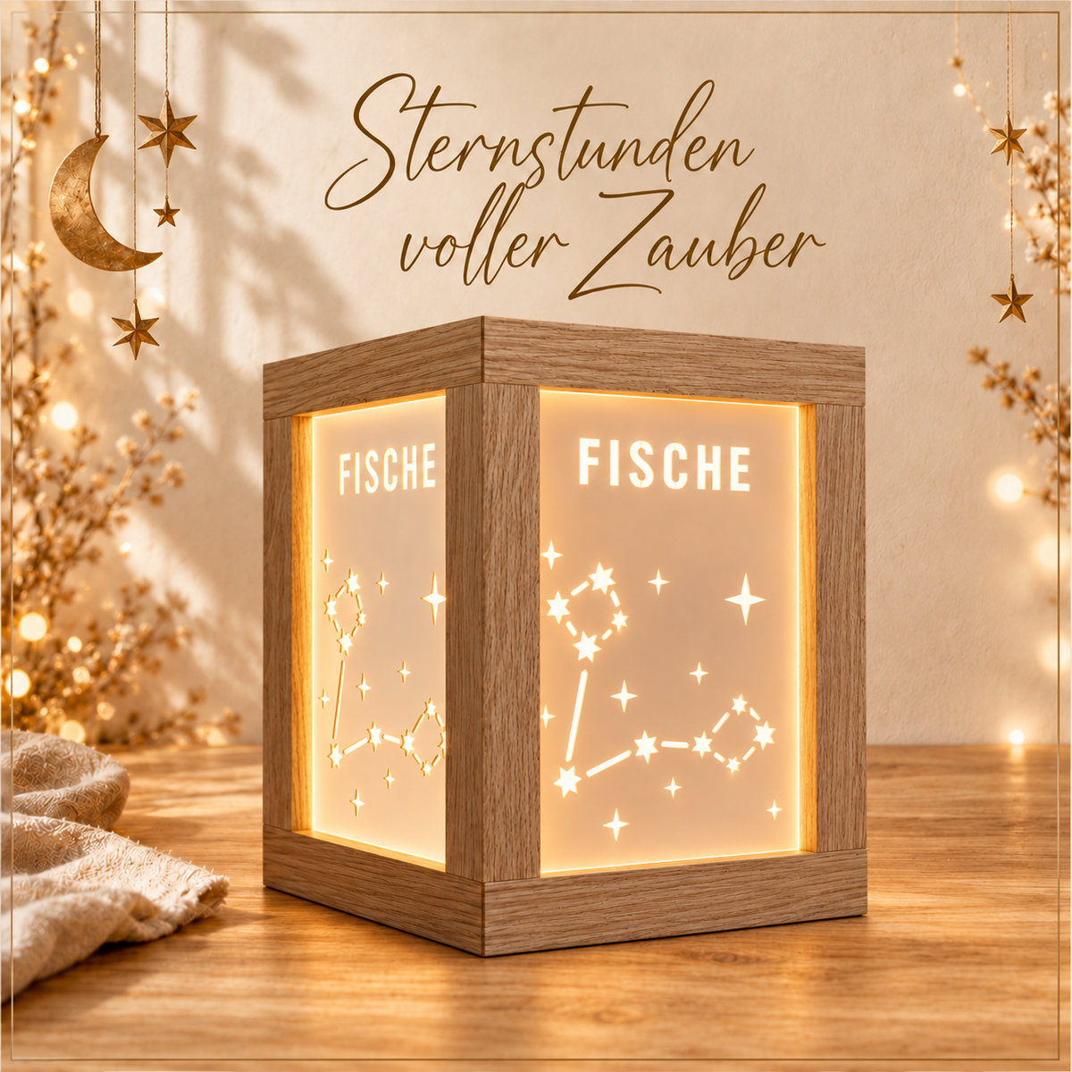 Silikonform - Fische Laternen Seitenteil